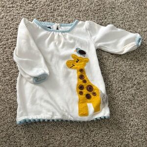 {MUD PIE} Giraffe Long Sleeve Top